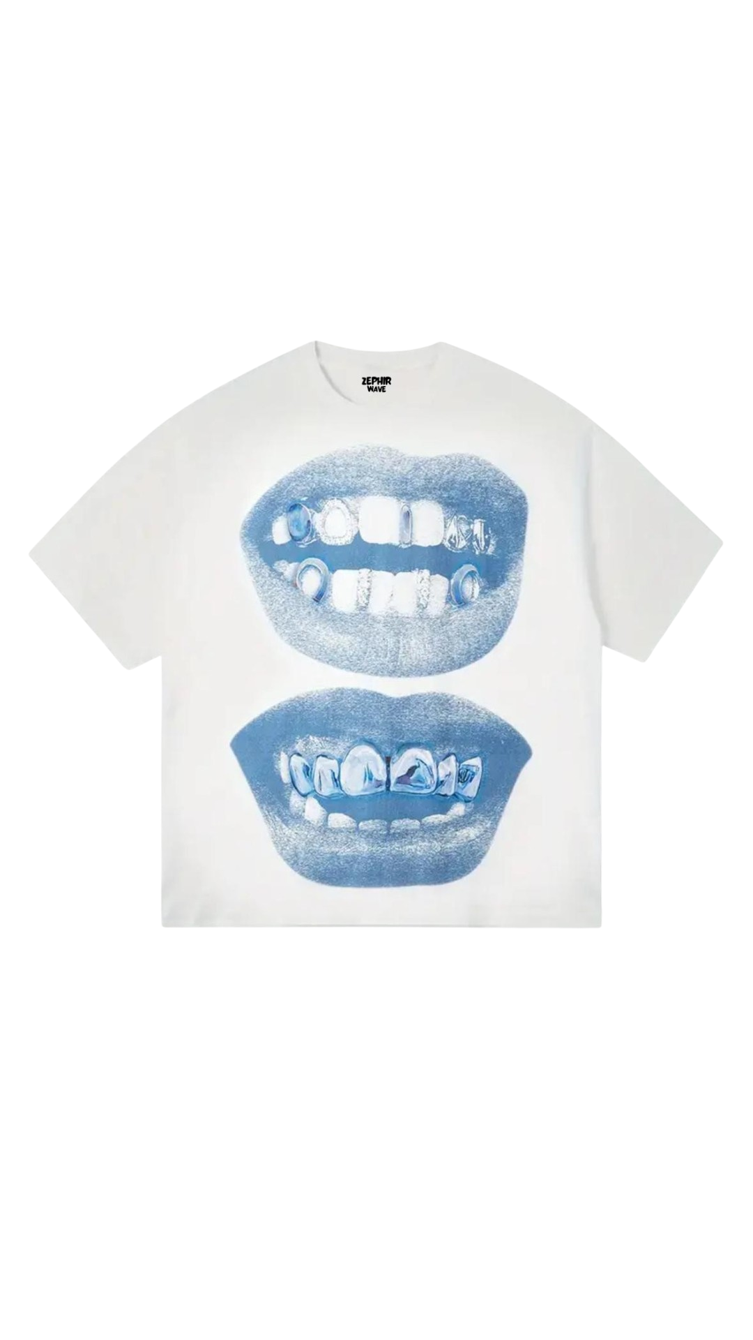 ZEPHIR WAVE - T-shirt Grillz Blue